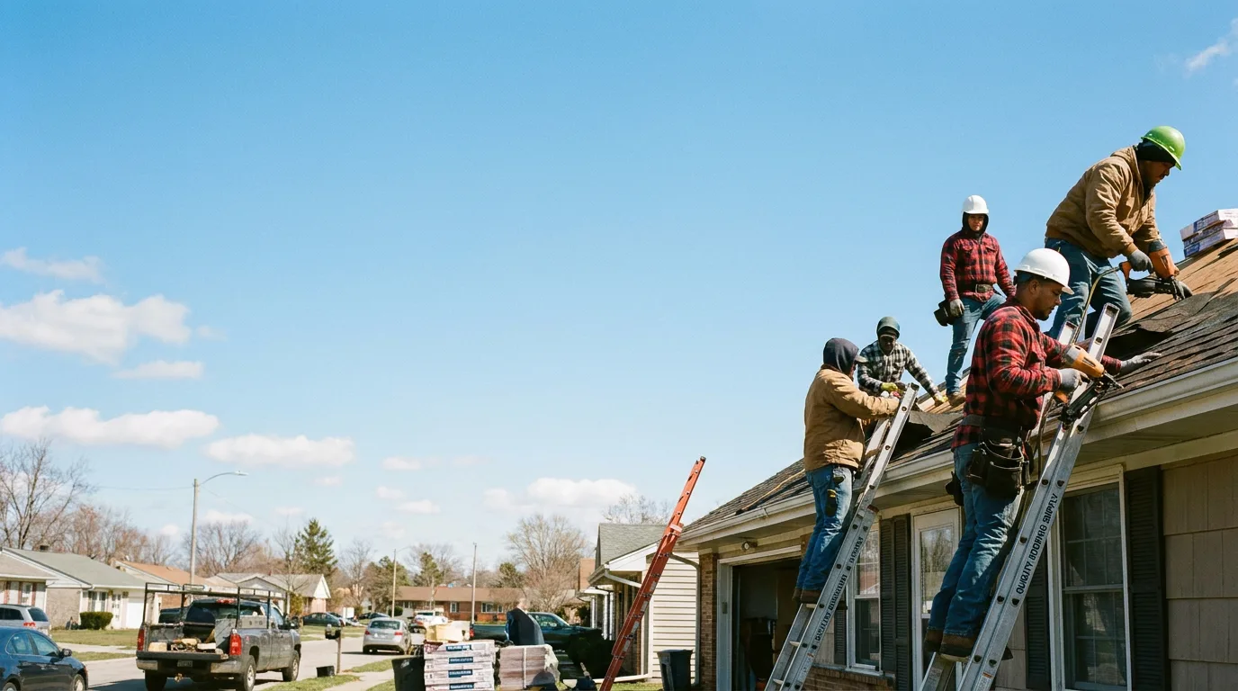 Roofing in Thorntown, IN near me